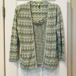 SIGRID OLSEN tank and sweater
